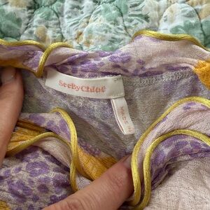 See by Chloé Floral top